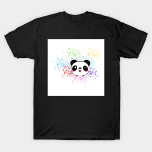 Tongue out Panda Bear T-Shirt